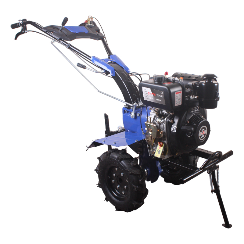 GENERAL POWER ÇAPA MAKİNASI - ŞANZIMANLI 7 HP 3 İLERİ 1 GERİ İPLİ DİZEL
